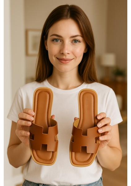 Şık ve Rahat Kadın Terlik Yumuşak Tabanlı Rahat Günlük Plaj Iş Ofis Ev fiyatları