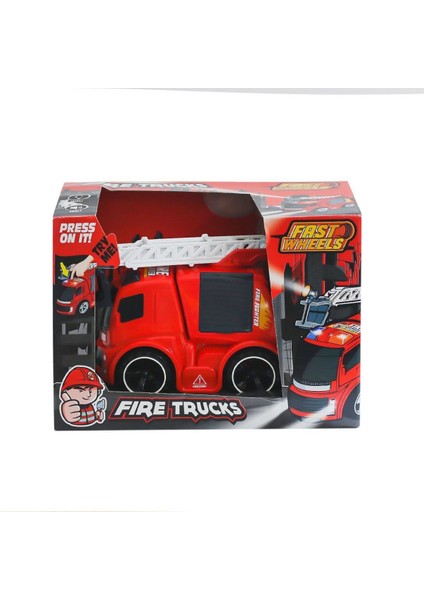 ER-243 Fast Wheels Itfaiye Kamyonu -Erdem Oyuncak