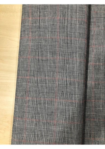 Ekose Gabardin Kumaş-Likralı-Etek, Pantolon, Elbise