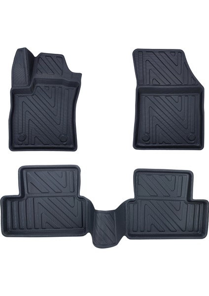 Renault Megane 4 2016 ve Sonrası Premium Havuzlu 5d Oto Paspas