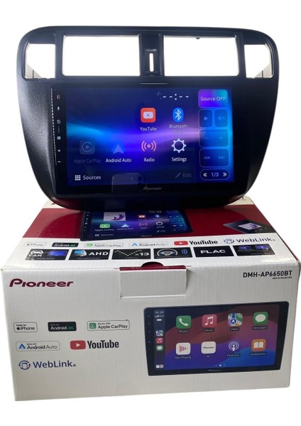 Honda Civic Ies Pioneer 4-64 Tam Profesyonel Oem Multimedia