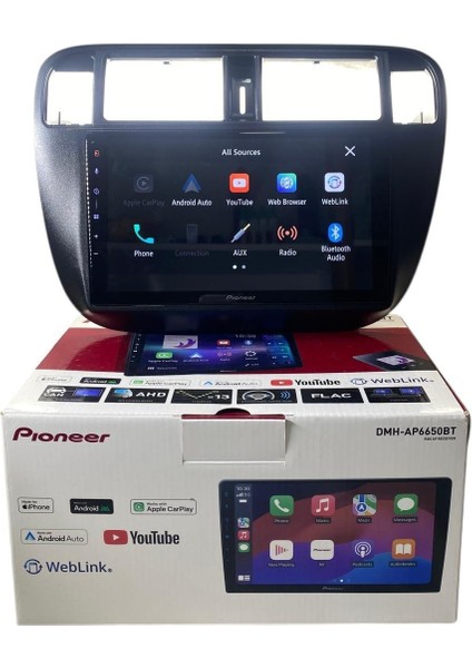 Honda Civic Ies Pioneer 4-64 Tam Profesyonel Oem Multimedia fiyatları