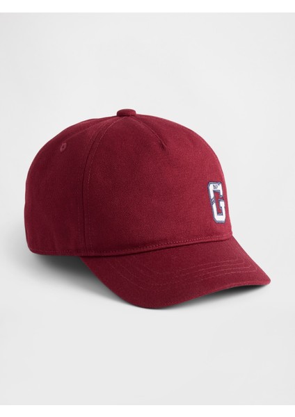 Erkek Çocuk Kırmızı Gap Logo Beyzbol Şapkası