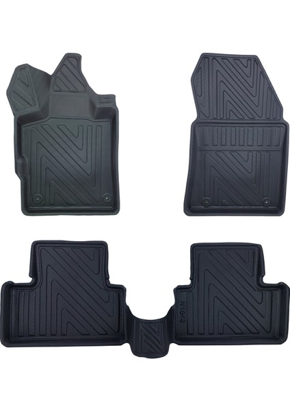 Ds4 2021 ve Sonrası Premium Havuzlu 5d Oto Paspas