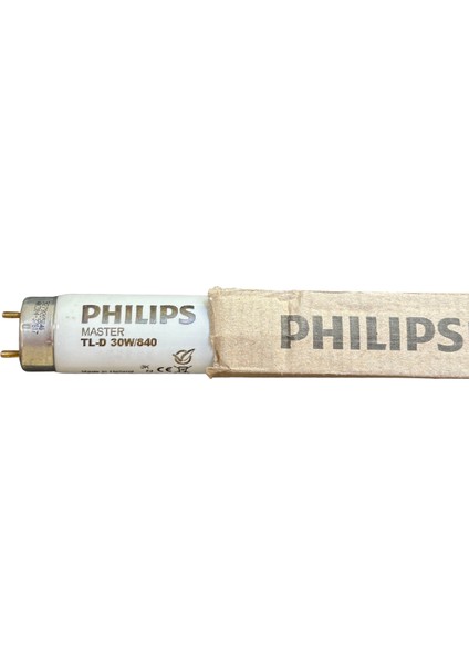 (10 Adet) Philips 30W 840 Günışığı (4000K) G13 DUYLU T8 Floresan fiyatları