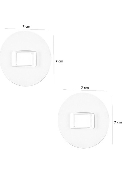 Turuncu Oval Sihirli Yapışkan Seti - 2 Adet, Güçlü ve Pratik Tutucu fiyatları