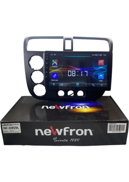 Honda Civic Vtech 2 Newfron 6-64 Tam Profesyonel Oem Multimedia