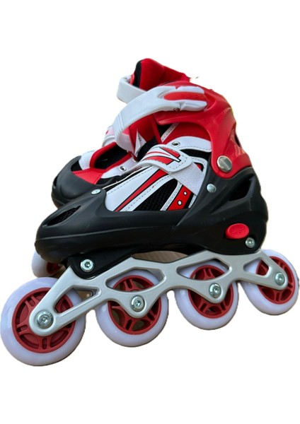 Silikon Teker Ayarlanabilir Taşıma Çantalı Çocuk Pateni 34-37 Numara modelleri