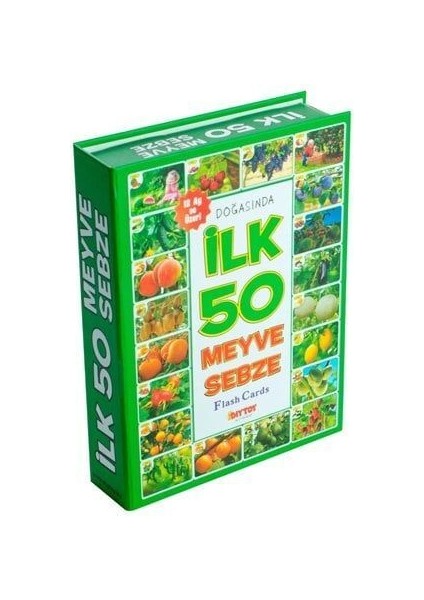 1420 F.cards Ilk 50 Meyve Sebze