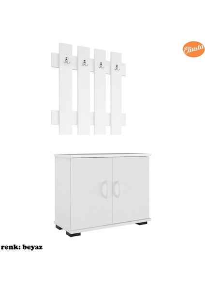 Portmanto Ayakkabılık Vestiyer Askılıklı Ayakkabılık Dolabı ARD-116 indirimleri