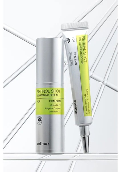 Set Retinal Shot Tightening Booster 15 ml / Retinol Shot Tightening Serum 30ml Korea fiyatları