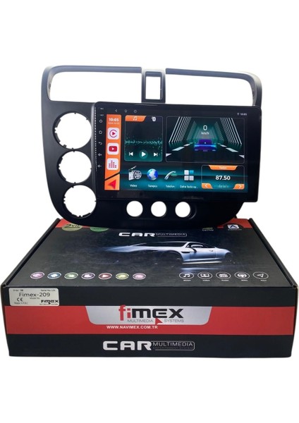 Honda Civic Vtech 2 Fimex 4-64 (Fanlı) Dspli Pro Oem Multimedia