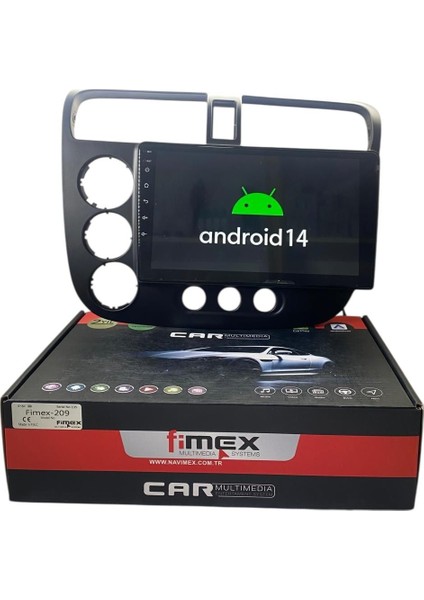 Honda Civic Vtech 2 Fimex 4-64 (Fanlı) Dspli Pro Oem Multimedia fiyatları