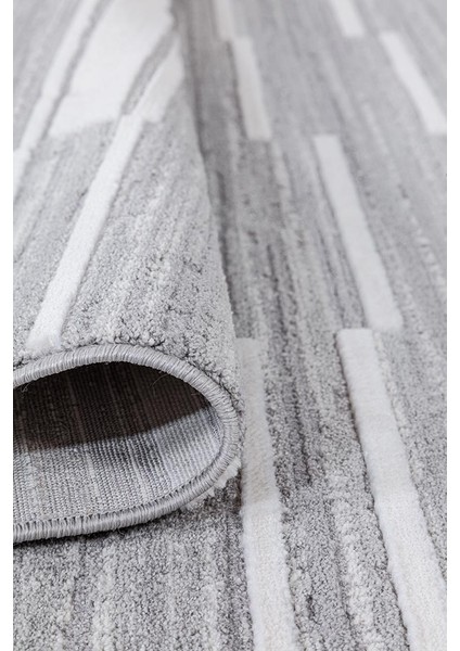 Dalida 3211A Yumuşak Dokulu Modern Desenli Gri Krem Salon, Mutfak, Oturma, Çocuk Oda Halısı fırsatları