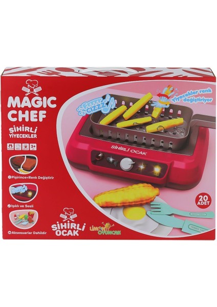 2A550 Magic Chef Barbekü Ocak Seti -Limon Oyuncak fiyatları