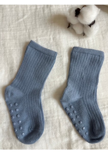 Organik Pamuk 3'lü Kutulu Premium Yenidoğan Zemze Bebek Çorabı modelleri