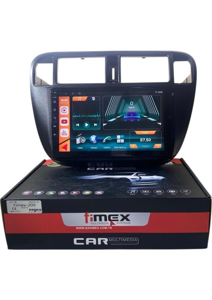 Honda Civic Ies Fimex 4-64 (Fanlı) Dspli Pro Oem Multimedia