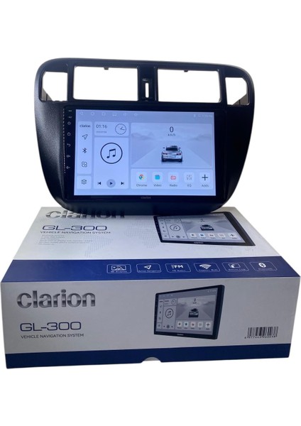 Honda Civic Ies Clarion 4-64 Tam Profesyonel Oem Multimedia