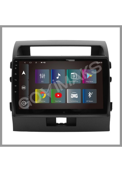 GOVİMAKS TOYOTA LAND CRUISER 2007-2015 UYUMLU 6GB RAM 128 GB HAFIZA ANDROID MULTIMEDIA TEYP