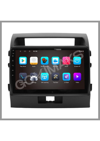 GOVİMAKS TOYOTA LAND CRUISER 2007-2015 UYUMLU 6GB RAM 128 GB HAFIZA ANDROID MULTIMEDIA TEYP