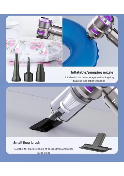 CS59 Plus Max 17000 Pa 100 Watt Şarjlı Süpürge indirimleri