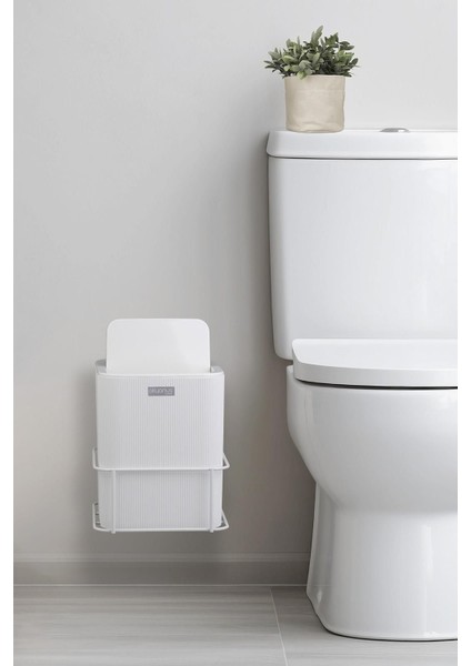 Beyaz Eko Magic Askılı Kare Mini Çöp Kovası, Şık ve Kullanışlı Temizlik Çözümü fiyatları