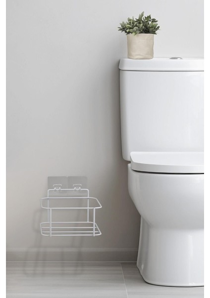 Beyaz Eko Magic Askılı Kare Mini Çöp Kovası, Şık ve Kullanışlı Temizlik Çözümü fırsatları