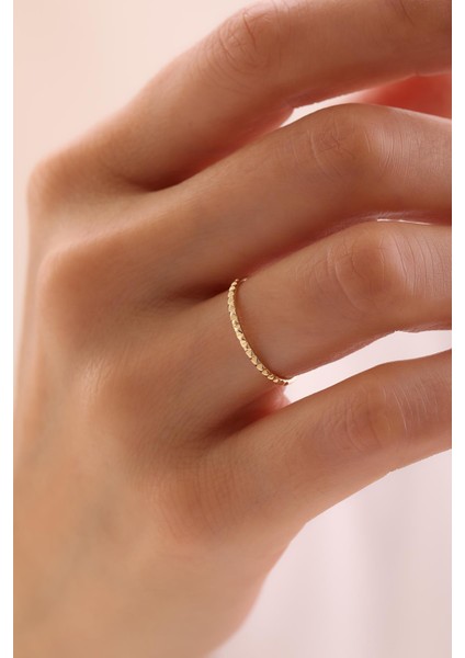 14 Ayar Minimal Altın Yüzük fiyatları