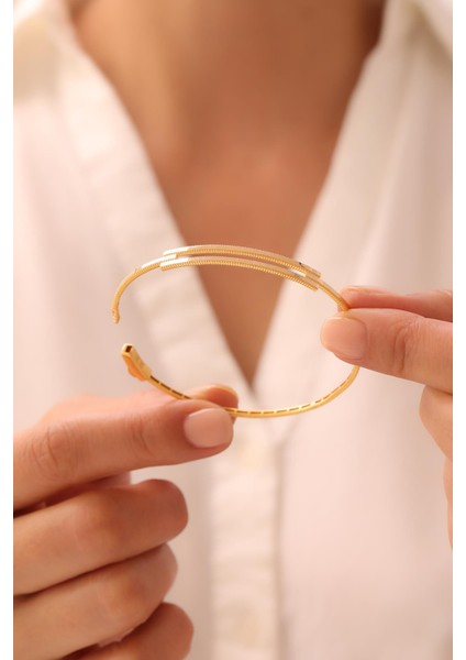 14 Ayar Ajda Kelepçe 2 Sıra