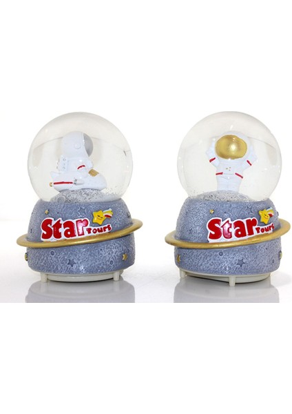 Kar Küresi Işıklı Müzikli Küre 13 cm