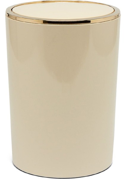 6 Lt Bej Çöp Kutusu, Banyo, Mutfak ve Ofis Kullanımı
