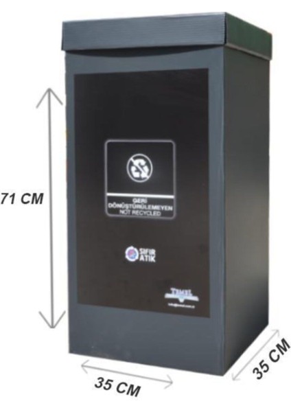 Turuncu Genel Atık Kutusu, Geri Dönüşüme Uygun Olmayan Kullanım Için Ideal fiyatları