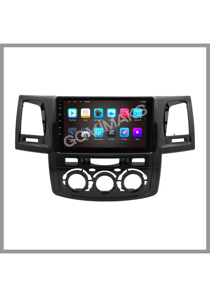 GOVİMAKS TOYOTA HILUX 2006-2015 MANUEL UYUMLU 8 GB RAM 128 GB HAFIZA ANDROID MULTIMEDIA TEYP