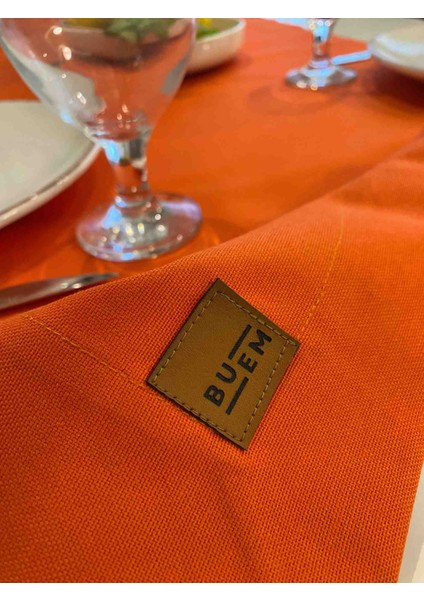 Sunrise Flame Keten Runner Masa Örtüsü 45X120 cm | El Yapımı Dekoratif Masa Şeridi indirimleri