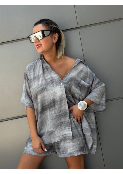 Gömlek Şort Ikili Takım modelleri