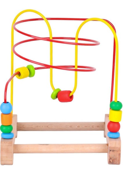 ONY-410 Ahşap Boncuklu Koordinasyon -Onyıl Oyuncak
