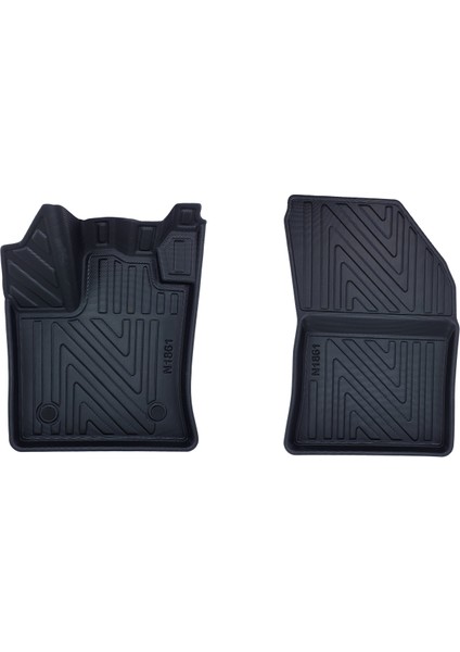 Renault Express 2021 ve Sonrası Panelvan Premium Havuzlu 5d Oto Paspas