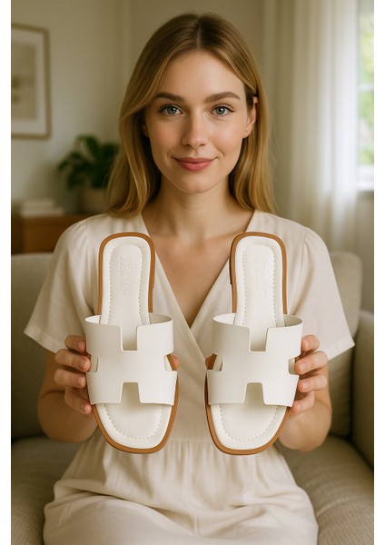 Şık ve Rahat Kadın Terlik Yumuşak Tabanlı Rahat Günlük Plaj Iş Ofis Ev fiyatları