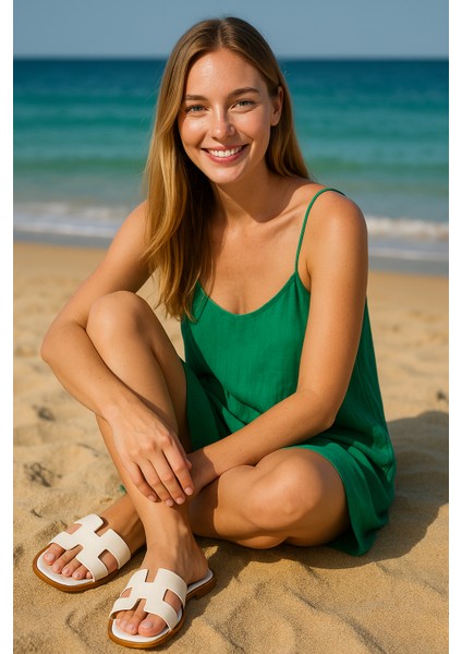 Şık ve Rahat Kadın Terlik Yumuşak Tabanlı Rahat Günlük Plaj Iş Ofis Ev indirimleri