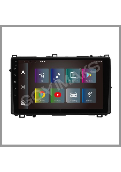 GOVİMAKS TOYOTA COROLLA 2017-2019 UYUMLU 2 GB RAM 32 GB HAFIZA ANDROID MULTIMEDIA TEYP