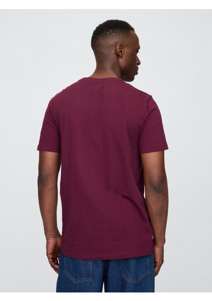 Erkek Bordo Everyday Soft T-Shirt indirimleri