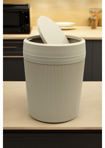 Şık 4.2 Lt Çöp Kovası - Mutfak, Banyo, Ofis Için Renk Seçenekleri fiyatları