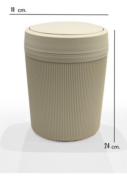 Şık 4.2 Lt Çöp Kovası - Mutfak, Banyo, Ofis Için Renk Seçenekleri modelleri