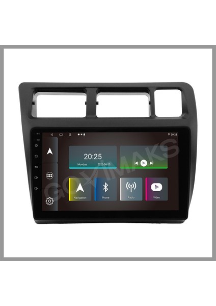 GOVİMAKS TOYOTA COROLLA 1993-1997 UYUMLU 6 GB RAM 128 GB HAFIZA ANDROID MULTIMEDIA TEYP