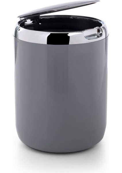 Gri 3 Lt Plastik Çöp Kovası Kapaklı, Şık ve Kullanışlı Temizlik Gereci fiyatları