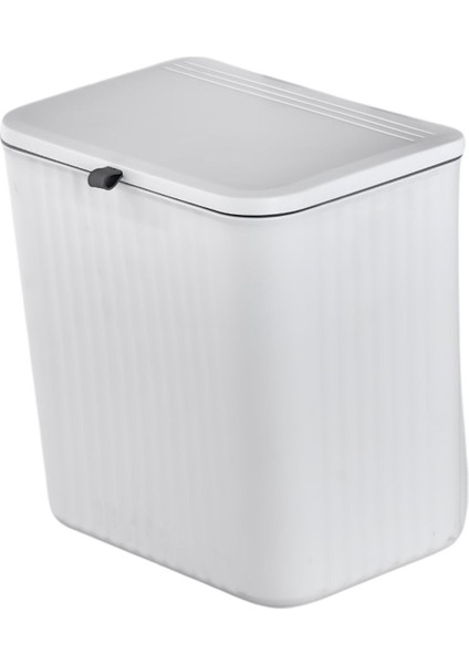 Beyaz 15 Lt Çöp Kovası, Mutfak Tezgah Üstü Dolap Askılı, Pratik ve Şık Tasarım fırsatları
