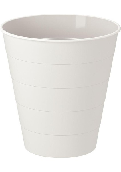 10 Lt Beyaz Plastik Çöp Kovası, Pratik ve Şık Tasarım