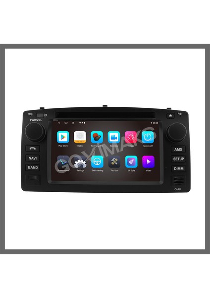 GOVİMAKS TOYOTA COROLLA TERRA SOOL 2004-2007 UYUMLU 7 INCH 4 GB RAM 64 GB HAFIZA ANDROID MULTIMEDIA TEYP fırsatları