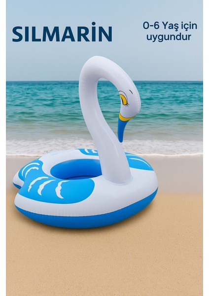 0-5 Yaş Çocuklar Için Oturaklı, Figürlü, Şişirilebilir Deniz Can Simidi