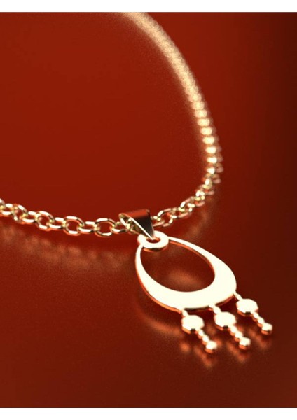 14 Ayar Altın Gözyaşı Damlası Kolye Ucu 1 Gr, KC10021 Kodlu fırsatları